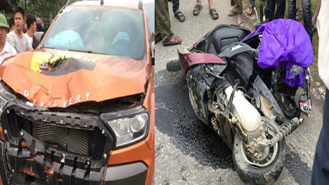 Tài xế xe Ford Ranger tháo biển số, rời hiện trường sau tai nạn chết người