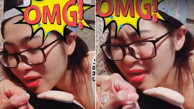 ”Em gái mưa” phiên bản ”đau đớn vì xăm mình” của cặp đôi Hà Nội cực cute!