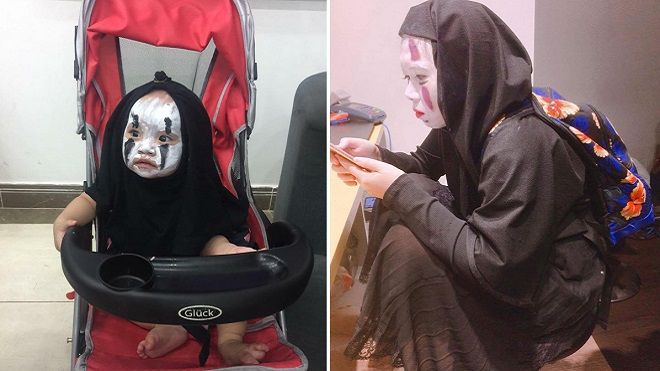 Vô Diện chính là nhân vật được người ta yêu thích nhất Halloween năm nay!