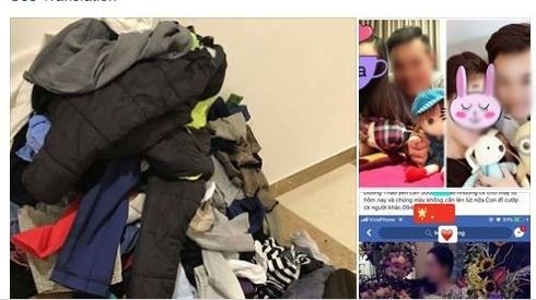 Bị vợ chặt hết quần áo khi phát hiện có bồ, người chồng nói gì?