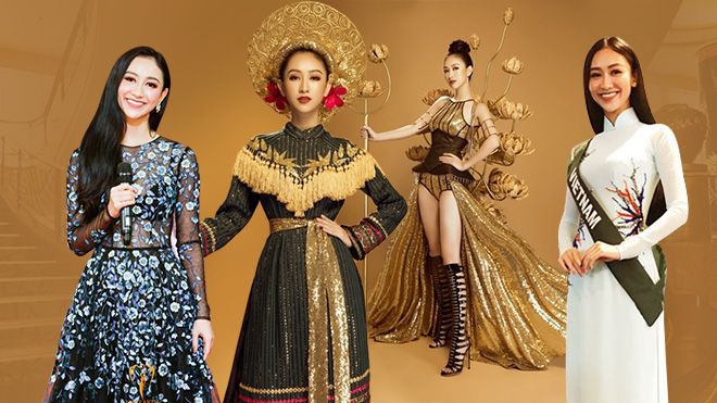 Không đạt giải cao, Hà Thu vẫn được chú ý ở Miss Earth nhờ loạt trang phục ấn tượng
