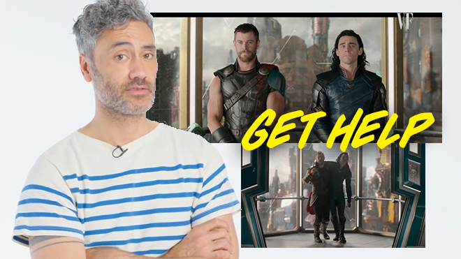 Cảnh 'Get help' siêu hài giữa anh em Thor - Loki trong phim 'Thor: Ragnarok' đã ra đời như thế nào?