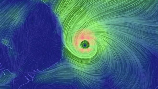 Bão Damrey giật cấp 15, đổ bộ vào Ninh Thuận - Phú Yên