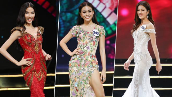 Bán kết Hoa hậu Hoàn vũ Việt Nam: Không ngoài dự đoán, dàn người đẹp 'nặng ký' Hoàng Thuỳ, Mâu Thuỷ, Mỹ Duyên lọt top 45 chung cuộc