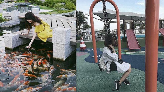 Giới trẻ Sài Gòn ùn ùn chụp ảnh 'sống ảo' ở công viên 500 tỷ như châu Âu