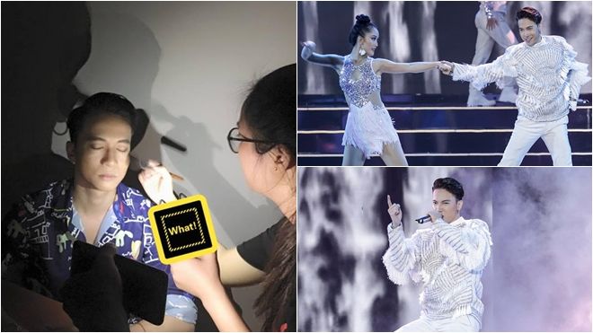 Sân khấu Miss Universe không có điện, ‘Hoàng tử khiêu vũ’ S.T phải trang điểm trong bóng tối