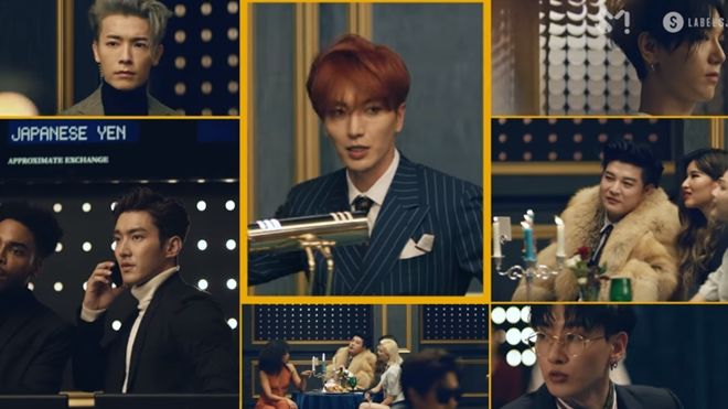 Super Junior hoá 'trai hư' đầy quyến rũ trong MV comeback 'Black Suit'