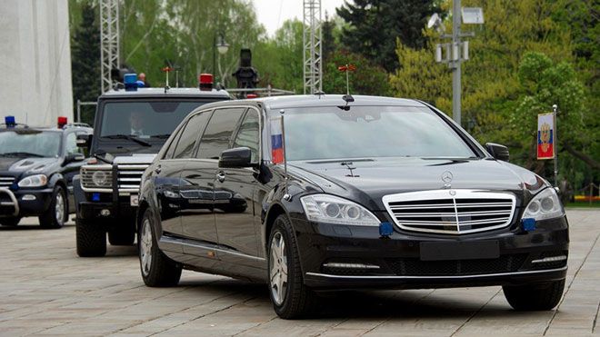 Siêu xe chống đạn triệu đô của Tổng thống Putin