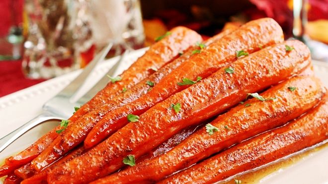 Món chay đơn giản: Cà rốt đút lò