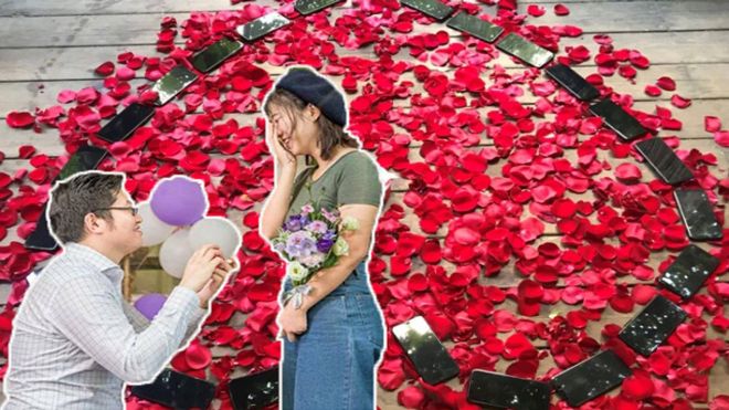 Quen bạn gái qua game, anh chàng không ngần ngại cầu hôn bằng 25 chiếc Iphone X