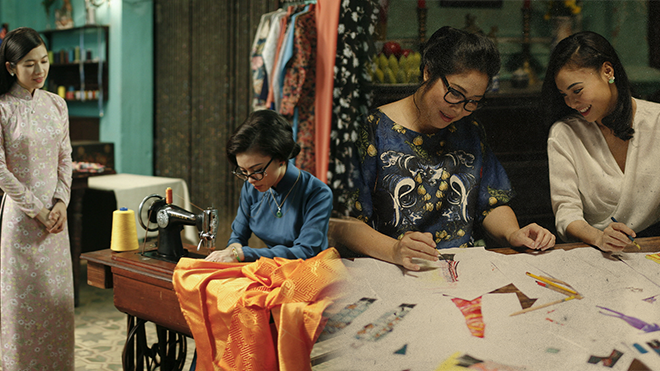 Thực hư phim 'Cô Ba Sài Gòn' giống hệt bí quyết may áo dài của nghệ nhân 69 tuổi Ngọc Ảnh?