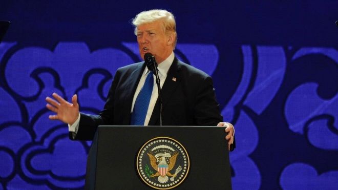 Tổng thống Donald Trump nói về Hai Bà Trưng và tự do thương mại