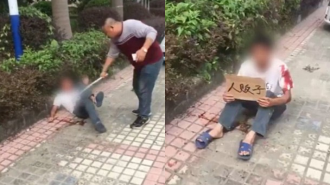 Nam thanh niên bị đánh đập, chửi bới thậm tệ trên phố vì lý do không ngờ