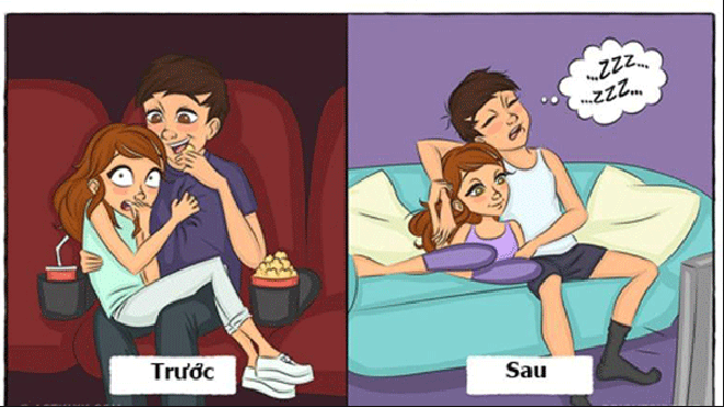 Cuộc sống trước và sau hôn nhân khác nhau như thế nào?