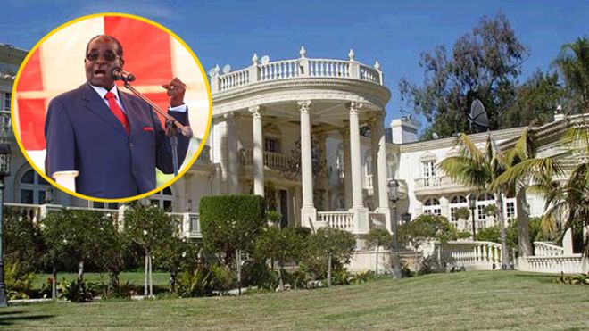 Choáng ngợp trước biệt thự xa hoa của tổng thống xứ 'tỷ phú chết đói' Zimbabwe