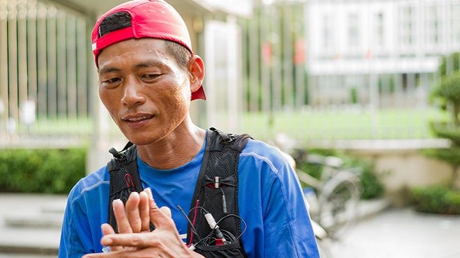 'Kiên running' hoàn tất hành trình chạy bộ 1.868 km từ Hà Nội vào Sài Gòn