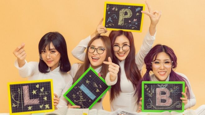 Lip B hoá 4 cô nữ sinh nghịch ngợm trong sản phẩm dành riêng cho ngày 20/11