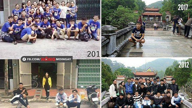 Cư dân mạng thi nhau chia sẻ ảnh họp lớp 'Ngày ấy - Bây giờ'