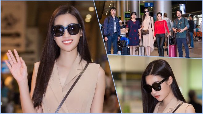 Đỗ Mỹ Linh rạng rỡ trở về nước sau chiến thắng lịch sử tại Miss World 2017