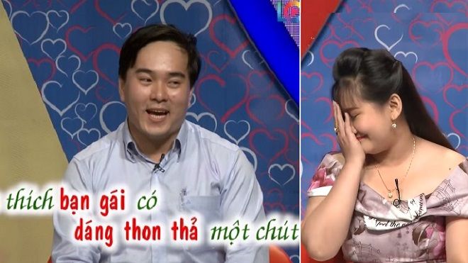 Cô giáo 'mũm mĩm' e thẹn khi nghe thầy giáo thổ lộ 'thích bạn gái thon thả'