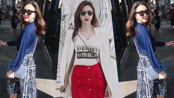 Gout thời trang lúc kín đáo, khi hở bạo của chiến binh xinh đẹp đội Kỳ Duyên