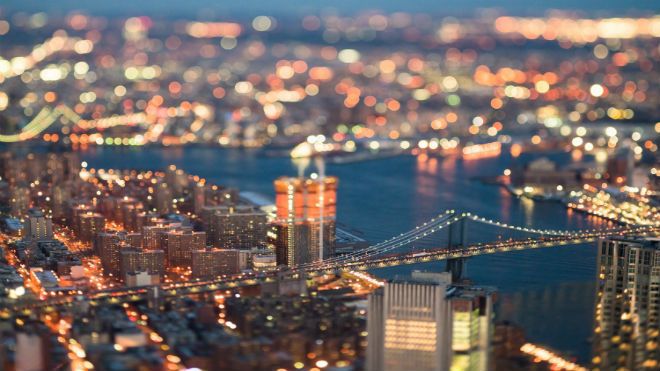 Tất tần tật về thành phố New York qua bộ ảnh tilt-shift độc đáo