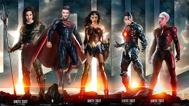 Khi Hà Hồ, Isaac, Sơn Tùng, Mr.Đàm, Soobin và Chi Pu  gia nhập 'Justice League'