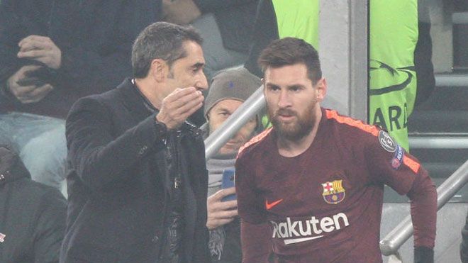 Cho Messi 'đánh bóng' ghế dự bị: Quyết định sáng suốt của HLV Valverde