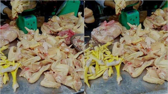 Gà siêu rẻ không rõ nguồn gốc tràn lan ở chợ đầu mối, giá chỉ 30.000 đồng/kg