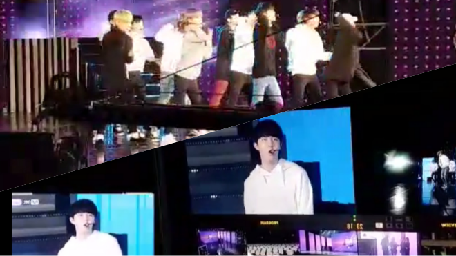 Clip độc quyền: Màn tổng duyệt giữa đêm khuya của Wanna One tại nhà hát Hoà Bình