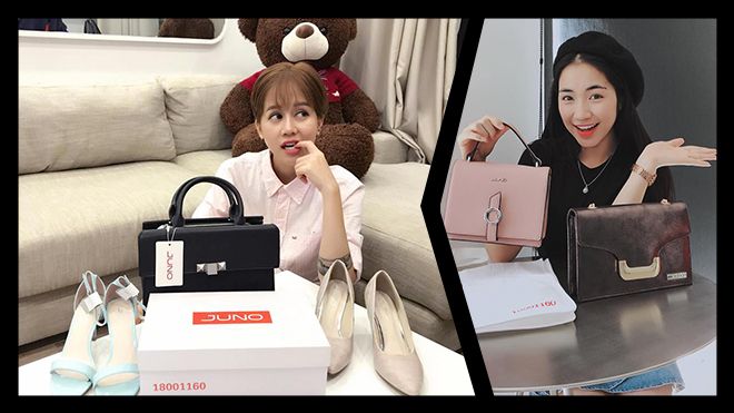Không thể đến tận cửa hàng, Hòa Minzy - An Nguy 'săn' hàng Juno online