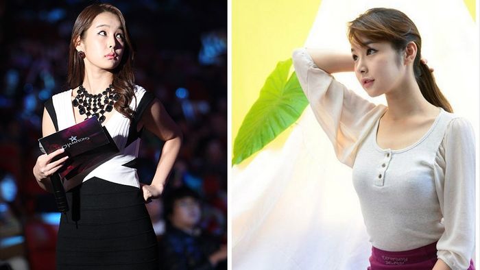 Nhan sắc 'vạn người mê' của nữ MC gây sốt tại giải eSports Liên quân châu Á 2017