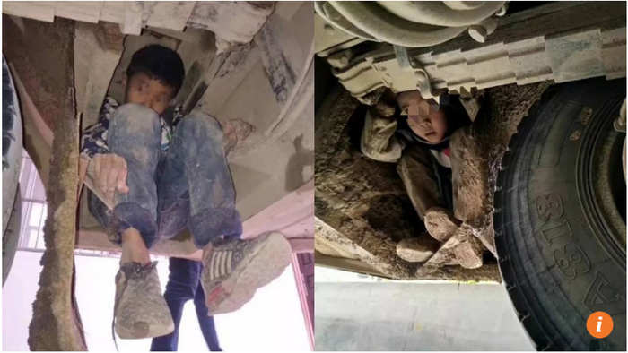 Hai bé trai bám gầm xe khách suốt chặng đường dài 90 km, lý do đằng sau khiến ai cũng xúc động