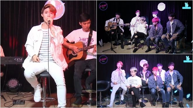 Uni5 đổ bộ MStory, hát live ca khúc mới và cực chất khi cover hit BTS