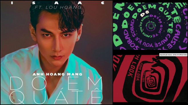 MV Lyric ca khúc mới với Lou Hoàng của Isaac gây chú ý khi giống Taylor Swift