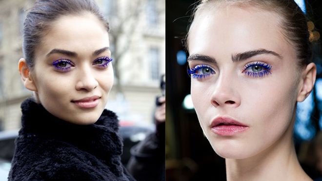 Lông mi sắc màu 'chào sân' xu hướng ngày cuối năm, fashionista ứng dụng là vừa!