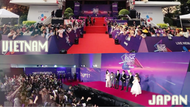 Xem MAMA 2017 Nhật Bản mới thấy thảm đỏ tại Việt Nam… quá đẹp!