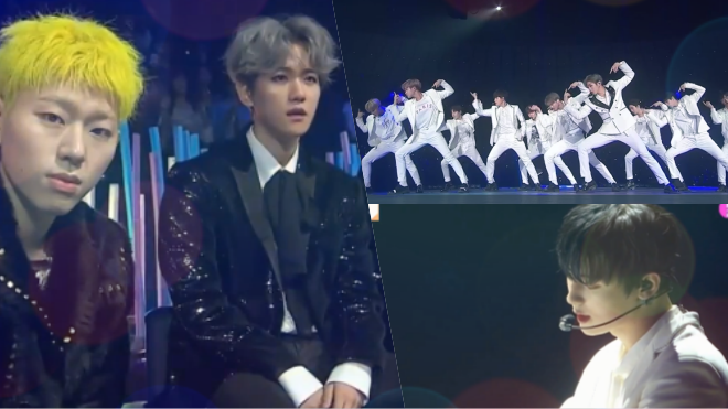 MAMA tại Nhật: Zico - Baekhyun (EXO) ‘ngẩn ngơ’ trước sân khấu 'đỉnh cao' của Wanna One