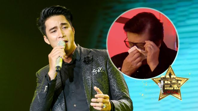 Danh ca Elvis Phương nghẹn ngào nước mắt vì tiếng hát của 'nam thần' Mạnh Đồng