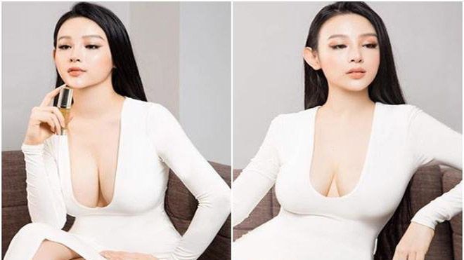 Huyền Baby khoe vòng 1 không còn như mơ