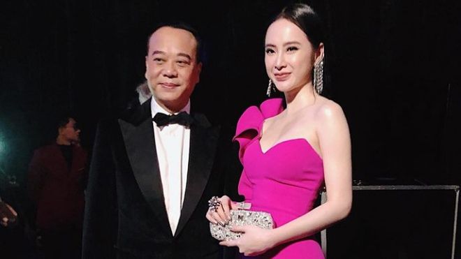 Angela Phương Trinh rạng rỡ chụp ảnh bên tài tử ‘Bằng chứng thép’ Âu Dương Chấn Hoa