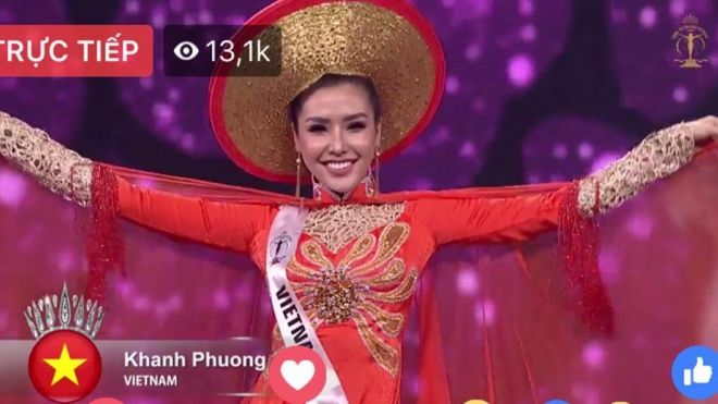 Đi thi trễ 10 ngày, Khánh Phương vẫn lọt top 25 Hoa hậu Siêu quốc gia