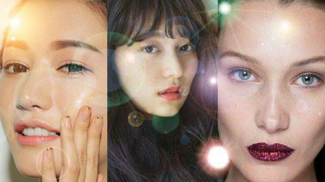 Da trắng xưa rồi! Da bóng bẩy, môi kim tuyến mới là 'hot trends' đáng để quan tâm