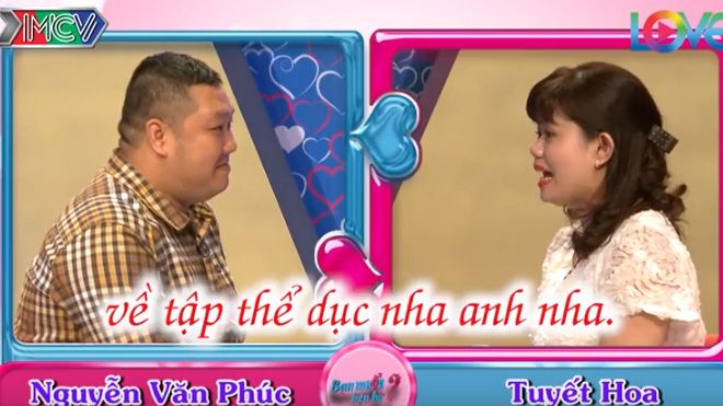 Cô gái thẳng thắn đề nghị bạn trai tập thể dục giảm cân thì mới yêu