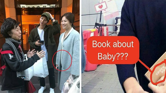 Song Joong Ki bị bắt gặp mua sách chăm con, củng cố tin đồn Song Hye Kyo đang mang thai