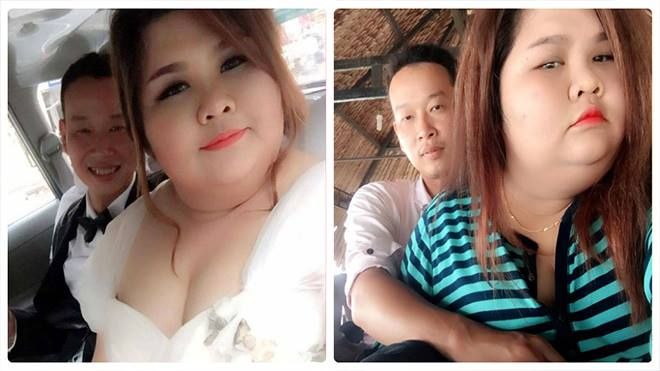 Chuyện tình gây chú ý của cặp đôi 'chàng chỉ nặng bằng phân nửa nàng'