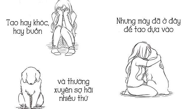 Bộ tranh: 'Những lời cuối cùng mà tôi quên nói với chú chó cưng vừa qua đời'