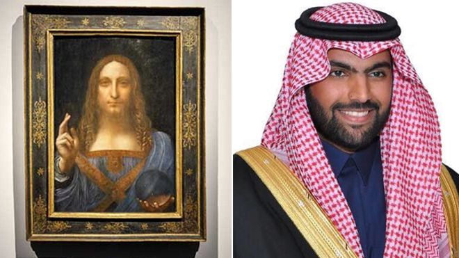 Hoàng tử Ả Rập Saudi mạnh tay chi 450 triệu USD mua bức họa đắt nhất hành tinh là ai?