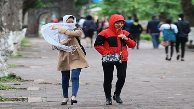 Không khí lạnh tăng cường, miền Bắc rét đậm