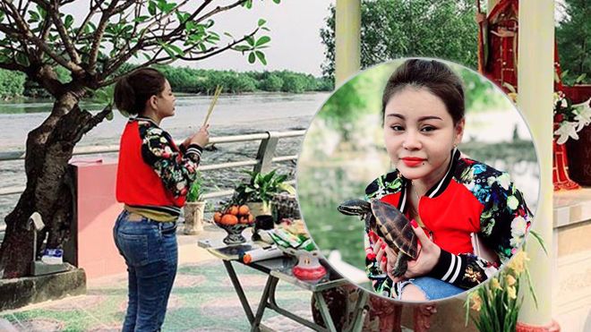 Lê Giang đi chùa cầu an sau ồn ào tố Duy Phương bạo hành trên sóng truyền hình